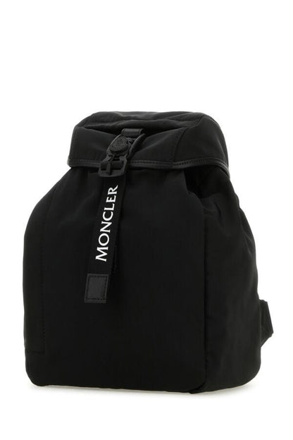 MONCLER | Black polyester Trick backpack
