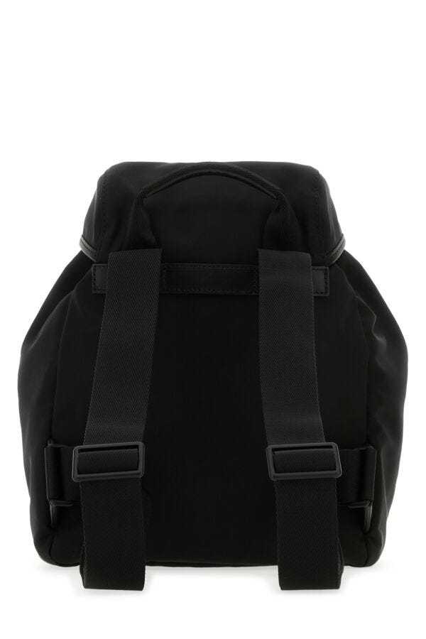 MONCLER | Black polyester Trick backpack