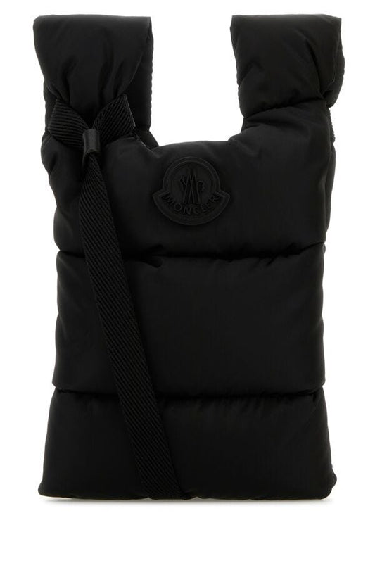 MONCLER | Black nylon Legere crossbody bag