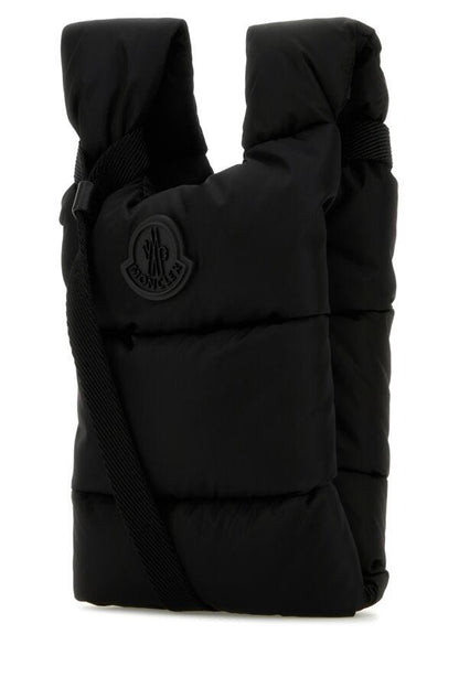 MONCLER | Black nylon Legere crossbody bag