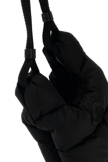 MONCLER | Black nylon Legere crossbody bag
