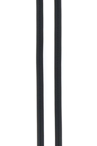 BOTTEGA VENETA | Black leather Sardine belt