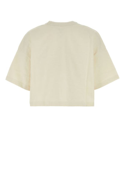 BOTTEGA VENETA | Ivory cotton Leash t-shirt