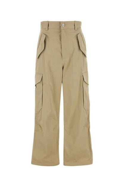 BOTTEGA VENETA | Beige cotton blend cargo pant