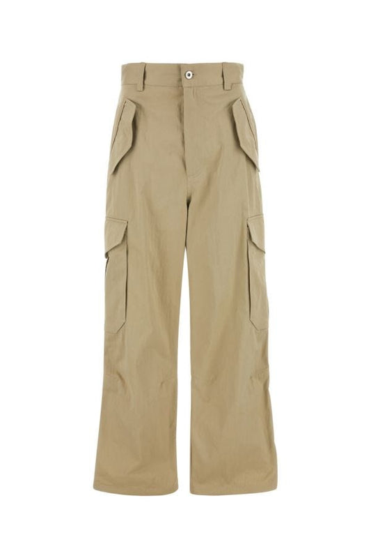 BOTTEGA VENETA | Beige cotton blend cargo pant