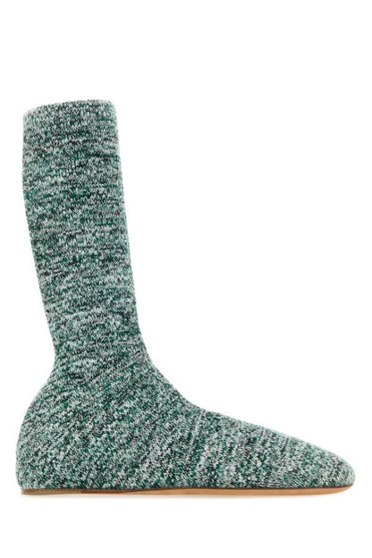 BOTTEGA VENETA | Multicolor wool blend Domenica ankle boots