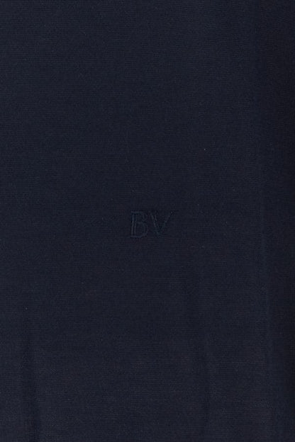 BOTTEGA VENETA | Midnight blue cashmere polo shirt