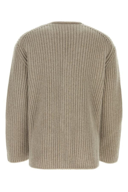 BOTTEGA VENETA | Cappuccino wool blend cardigan
