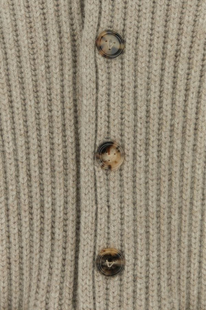BOTTEGA VENETA | Cappuccino wool blend cardigan