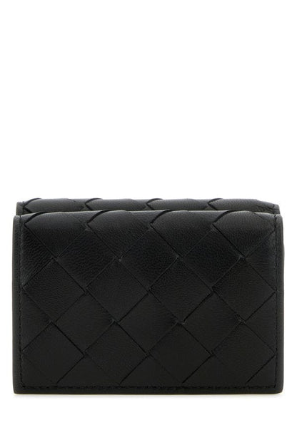 BOTTEGA VENETA | Black nappa leather wallet