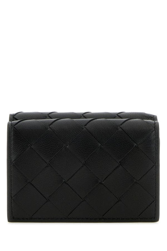 BOTTEGA VENETA | Black nappa leather wallet