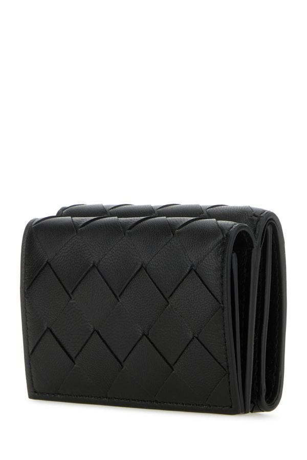 BOTTEGA VENETA | Black nappa leather wallet