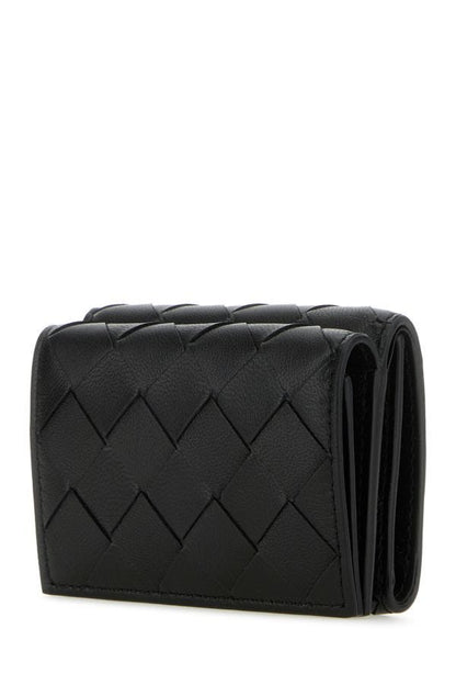 BOTTEGA VENETA | Black nappa leather wallet