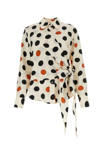 BOTTEGA VENETA | Printed silk shirt