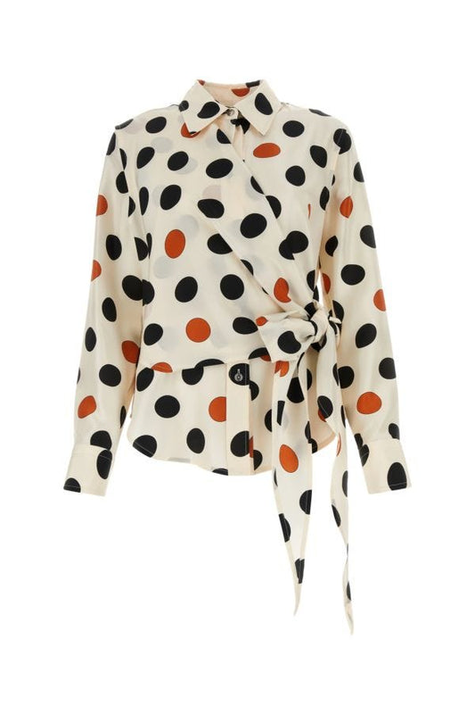 BOTTEGA VENETA | Printed silk shirt