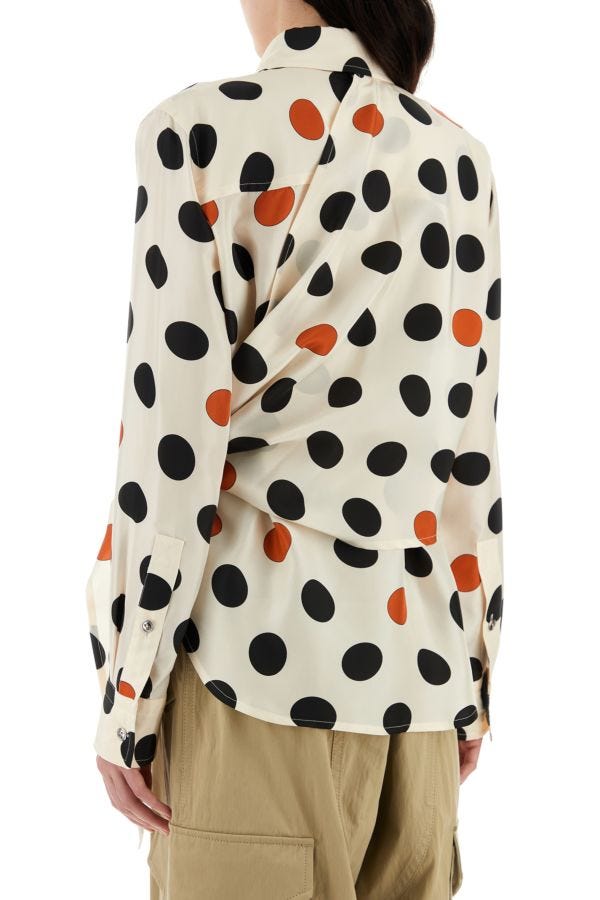 BOTTEGA VENETA | Printed silk shirt
