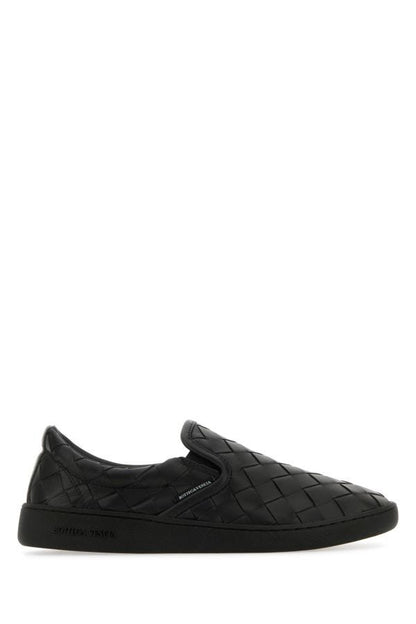 BOTTEGA VENETA | Black leather Sawyer slip ons