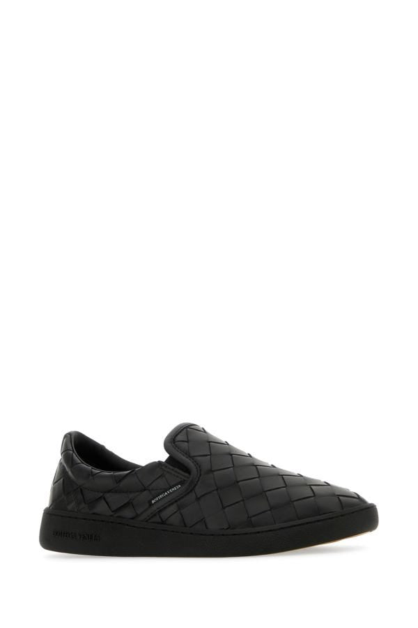 BOTTEGA VENETA | Black leather Sawyer slip ons