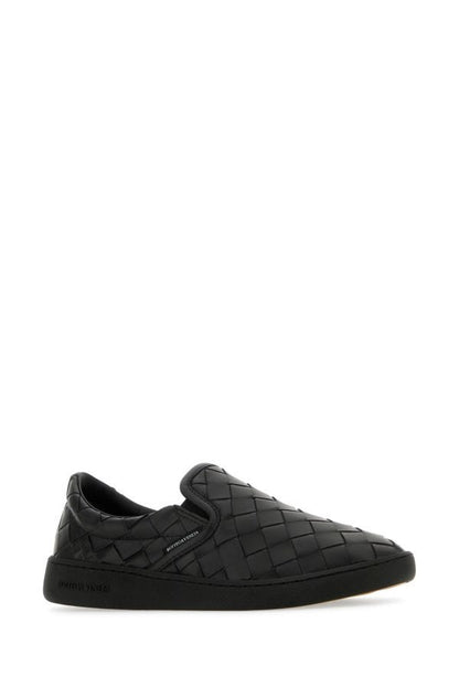 BOTTEGA VENETA | Black leather Sawyer slip ons