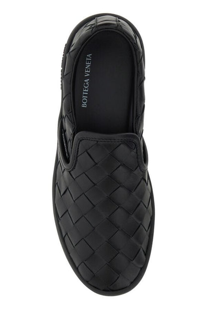 BOTTEGA VENETA | Black leather Sawyer slip ons