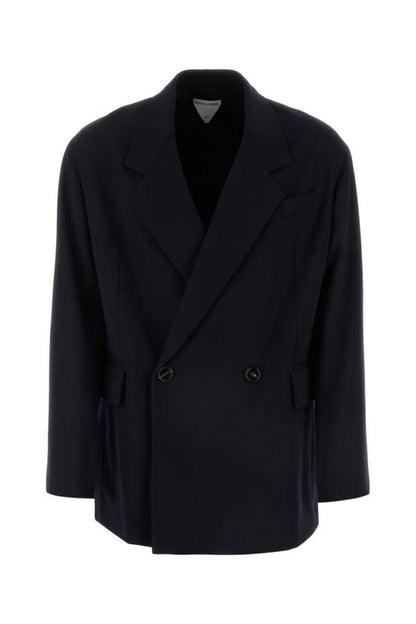 BOTTEGA VENETA | Midnight blue wool blazer