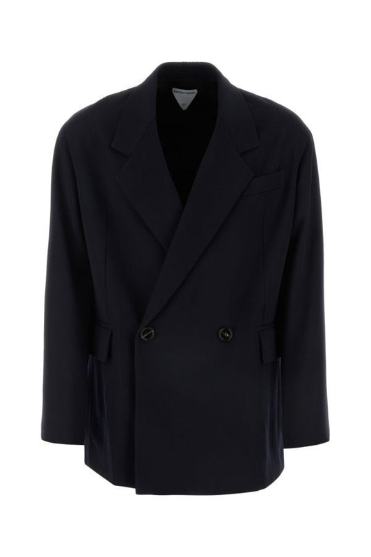 BOTTEGA VENETA | Midnight blue wool blazer