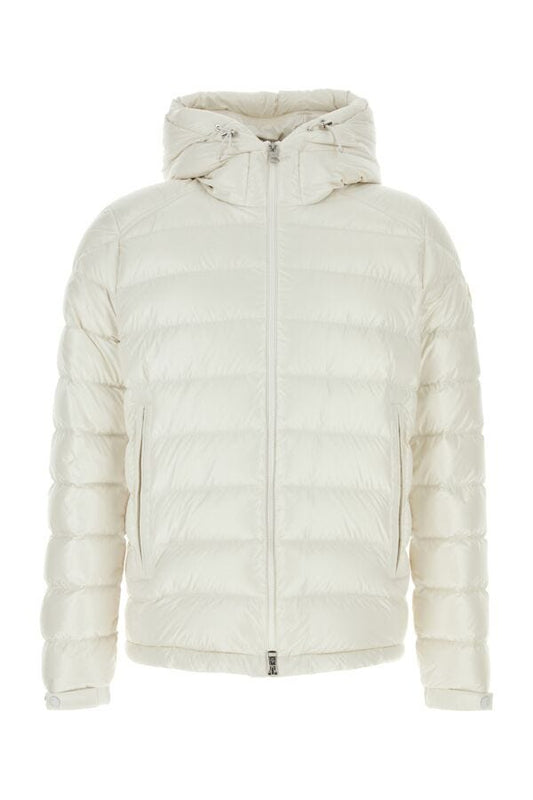MONCLER | White polyester Busines down jacket