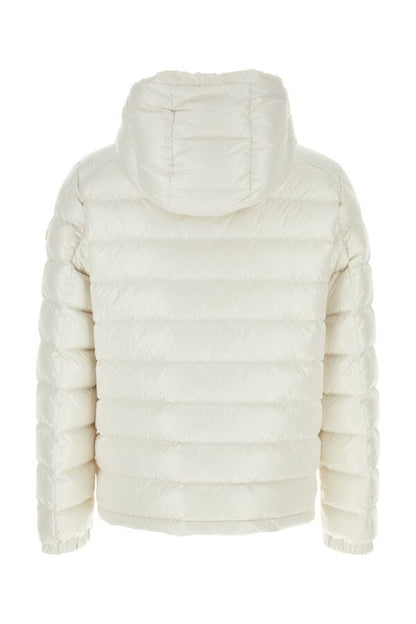 MONCLER | White polyester Busines down jacket