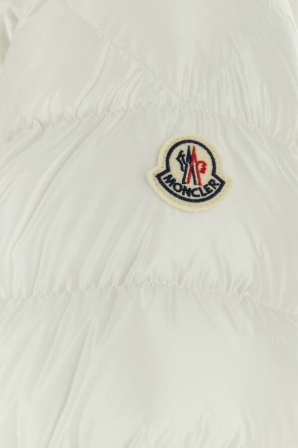 MONCLER | White polyester Busines down jacket