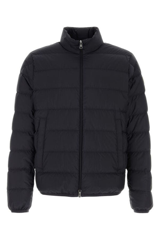MONCLER | Midnight blue polyester Baudinet down jacket