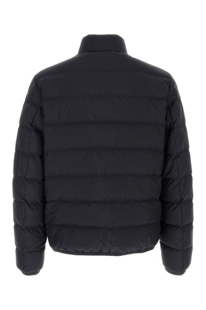 MONCLER | Midnight blue polyester Baudinet down jacket
