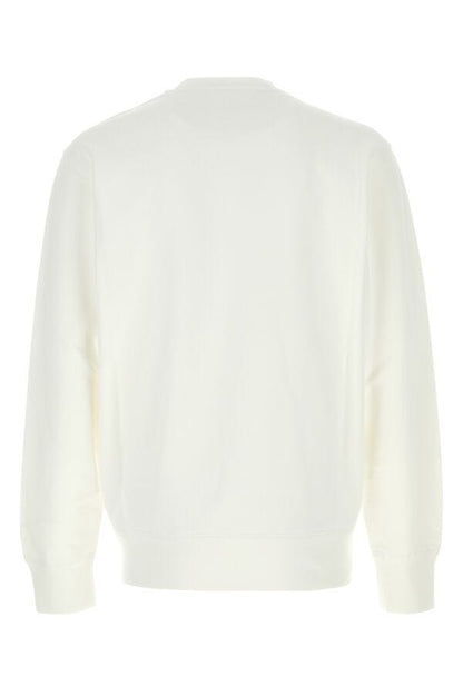 MONCLER | White cotton sweatshirt