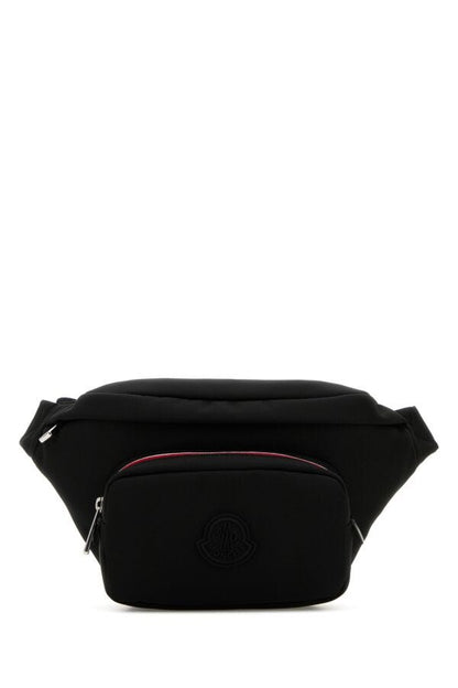 MONCLER | Black nylon blend Durance belt bag