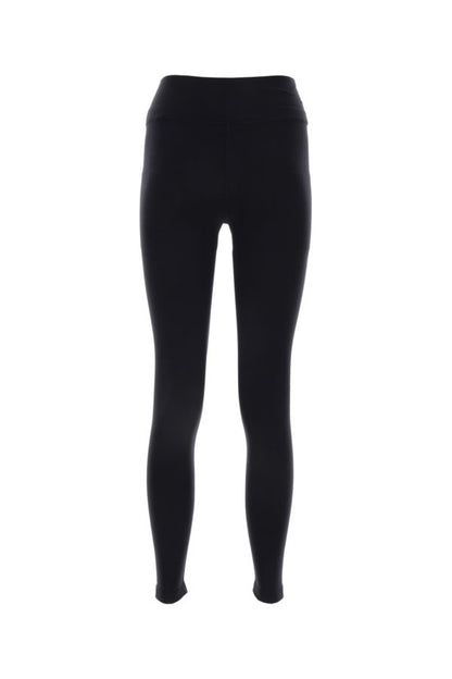 BALENCIAGA | Black stretch nylon leggings