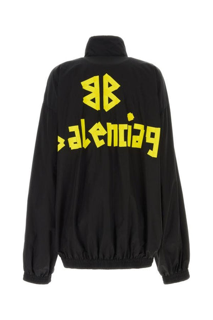 BALENCIAGA | Black cotton blend jacket