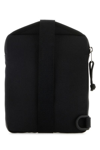BALENCIAGA | Black nylon Explorer crossbody bag