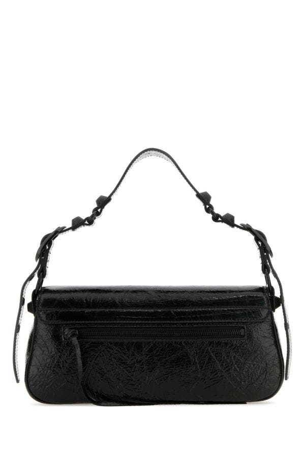 BALENCIAGA | Black leather small Le Cagole Sling shoulder bag