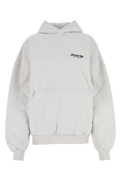 BALENCIAGA | Chalk cotton sweatshirt