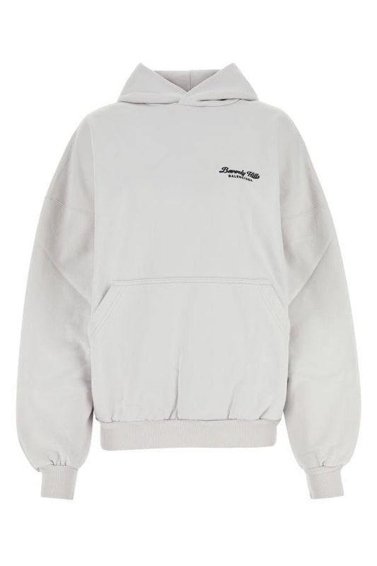 BALENCIAGA | Chalk cotton sweatshirt