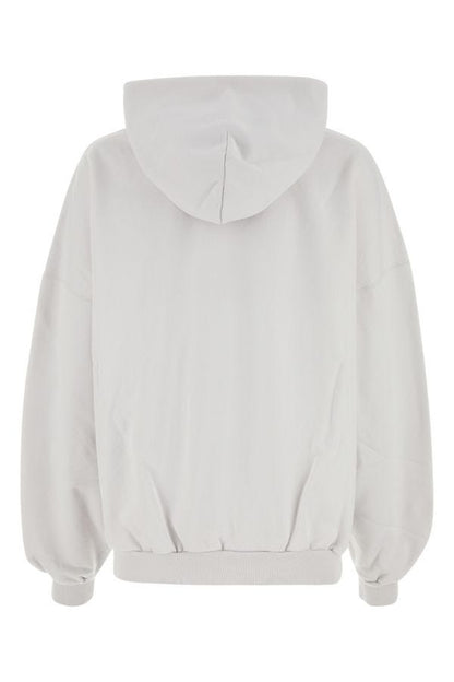 BALENCIAGA | Chalk cotton sweatshirt