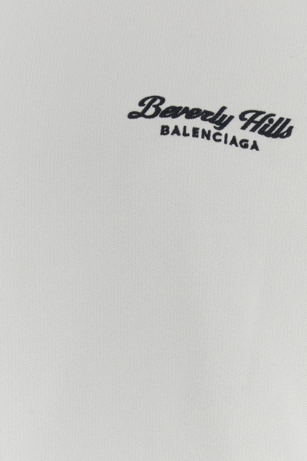 BALENCIAGA | Chalk cotton sweatshirt