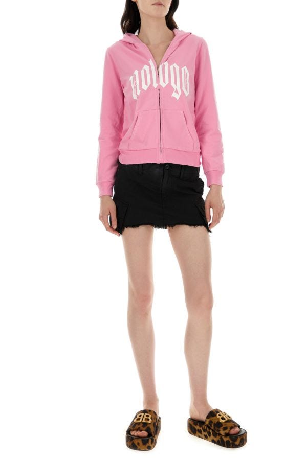 BALENCIAGA | Pink stretch cotton sweatshirt