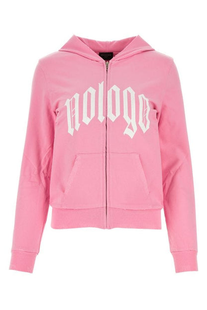 BALENCIAGA | Pink stretch cotton sweatshirt