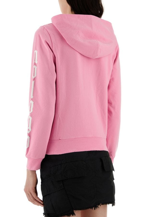 BALENCIAGA | Pink stretch cotton sweatshirt