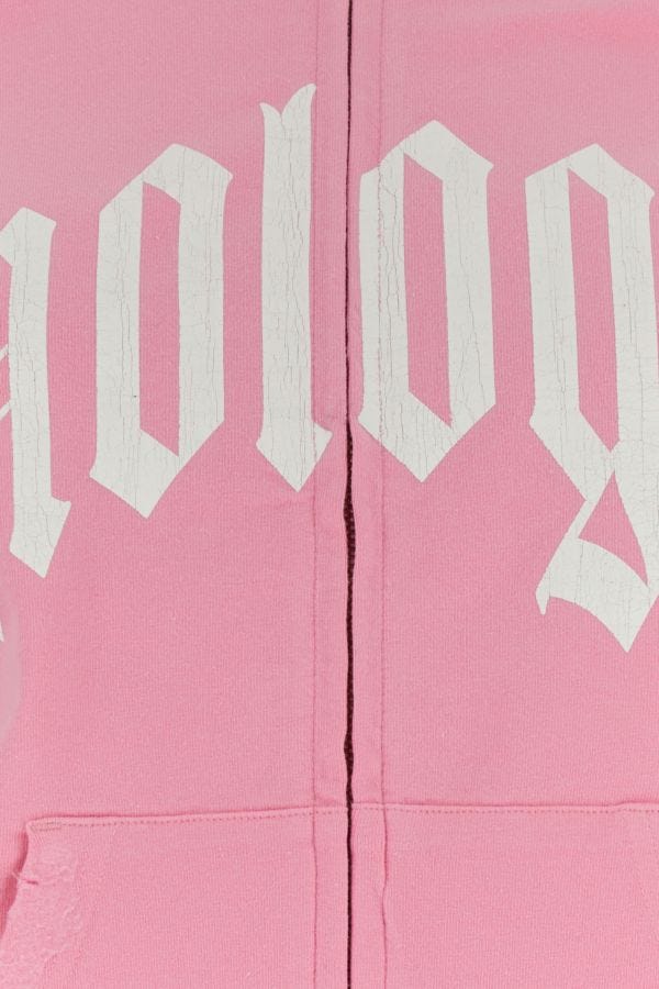 BALENCIAGA | Pink stretch cotton sweatshirt