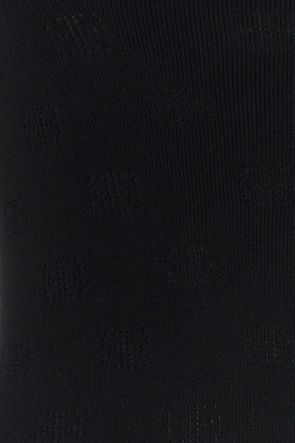 BALENCIAGA | Black wool blend sweater