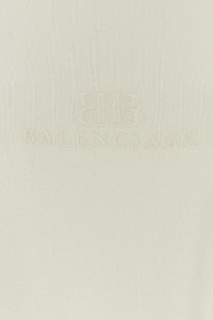 BALENCIAGA | Sand cotton t-shirt dress