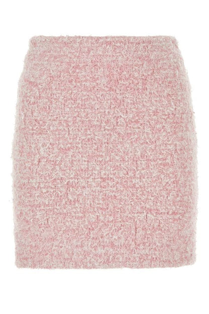 BALENCIAGA | Pink tweed mini skirt