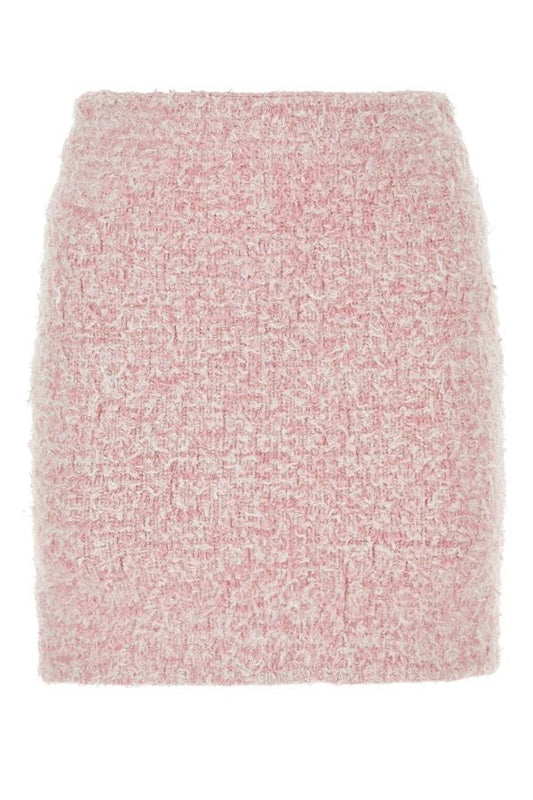 BALENCIAGA | Pink tweed mini skirt