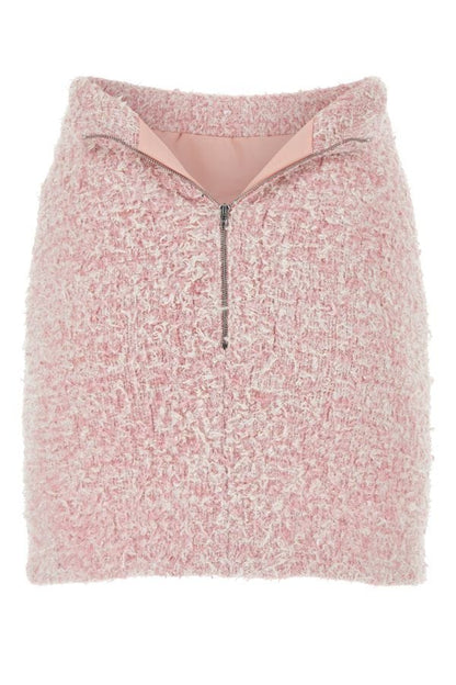 BALENCIAGA | Pink tweed mini skirt
